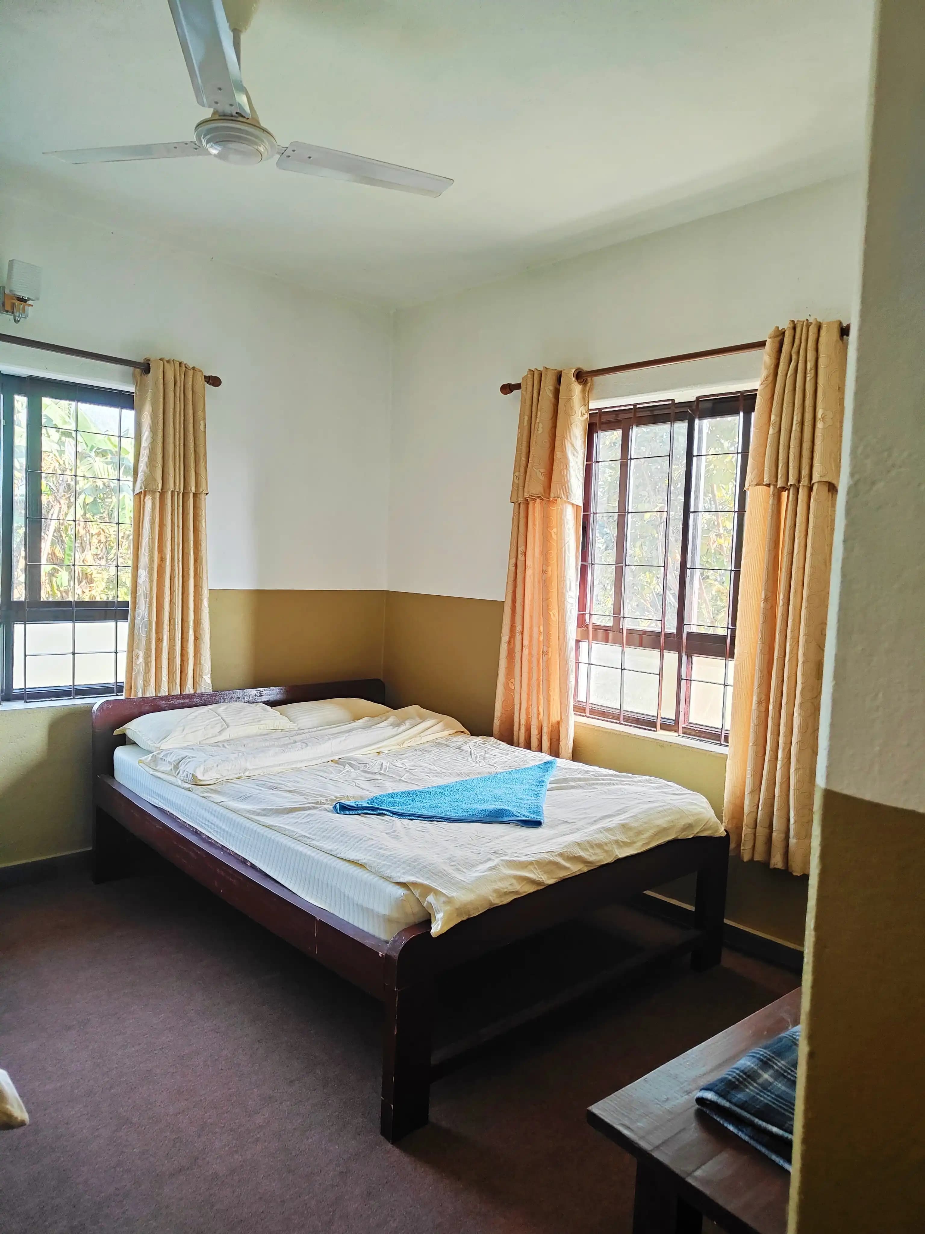 Ashram premises and
